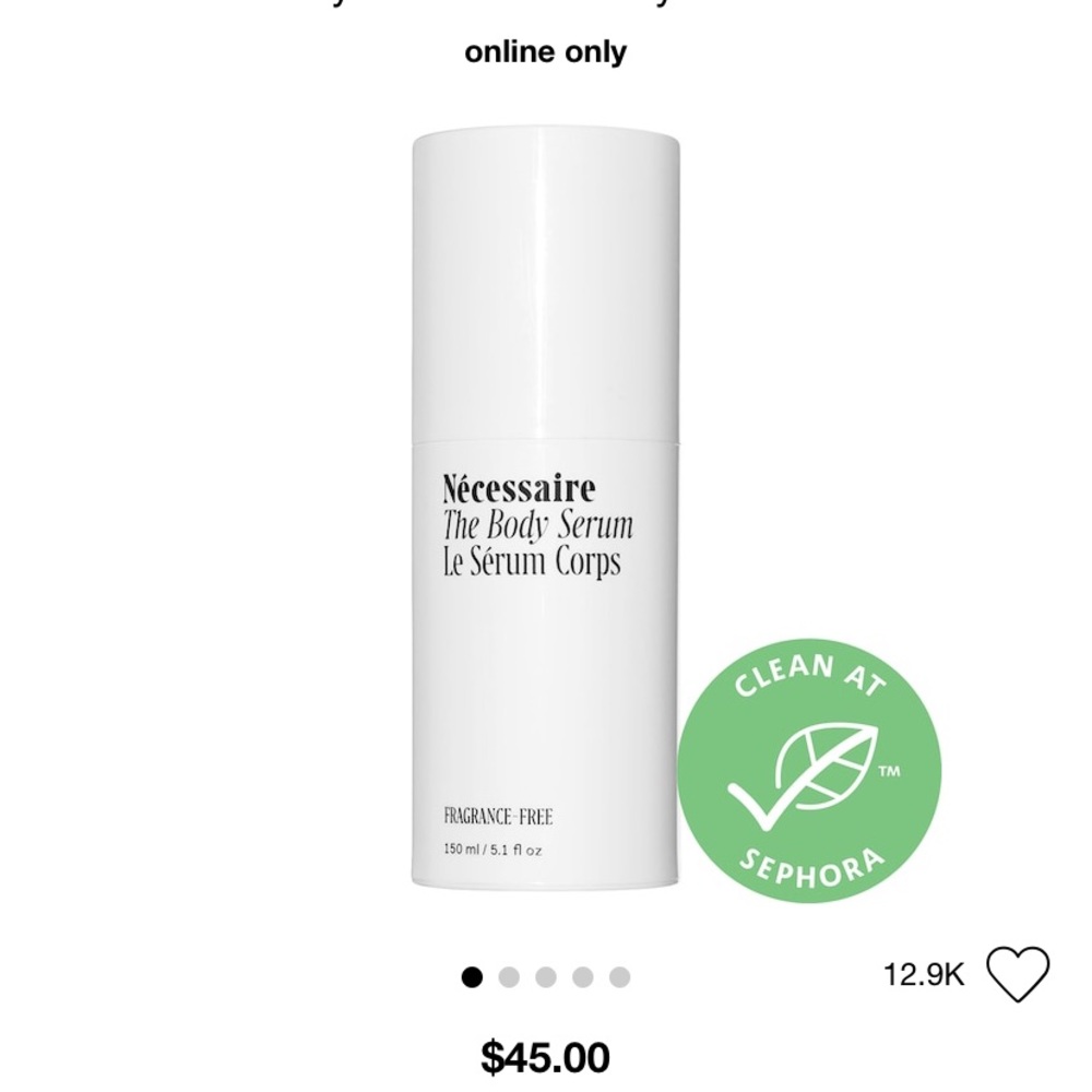 Néecessaire the Body Serum brand new 150 ml